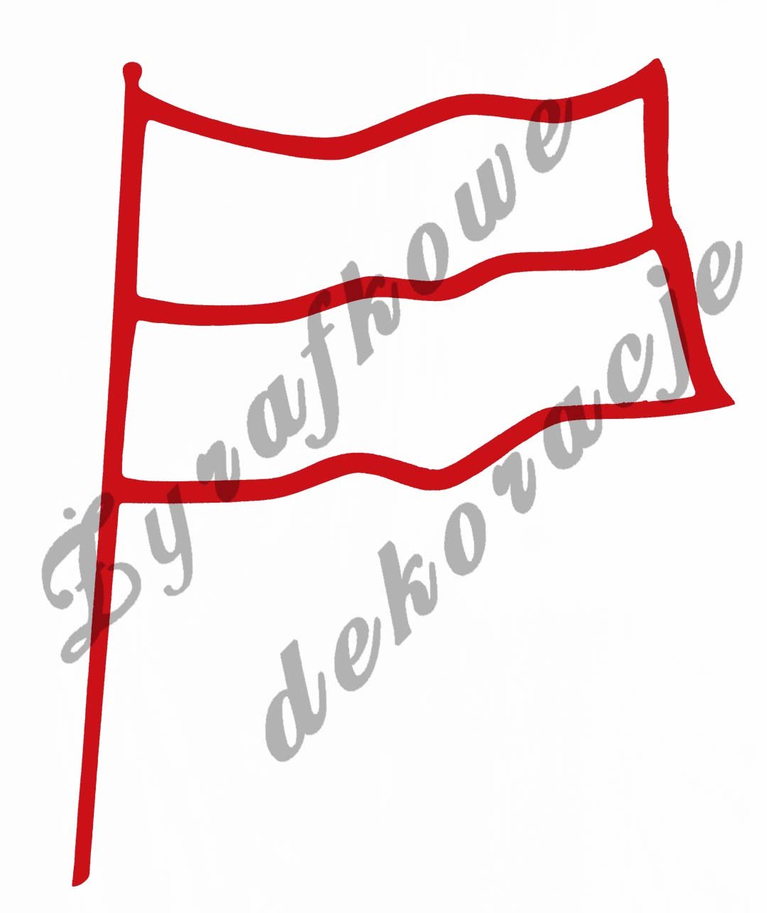 Flaga czerwona