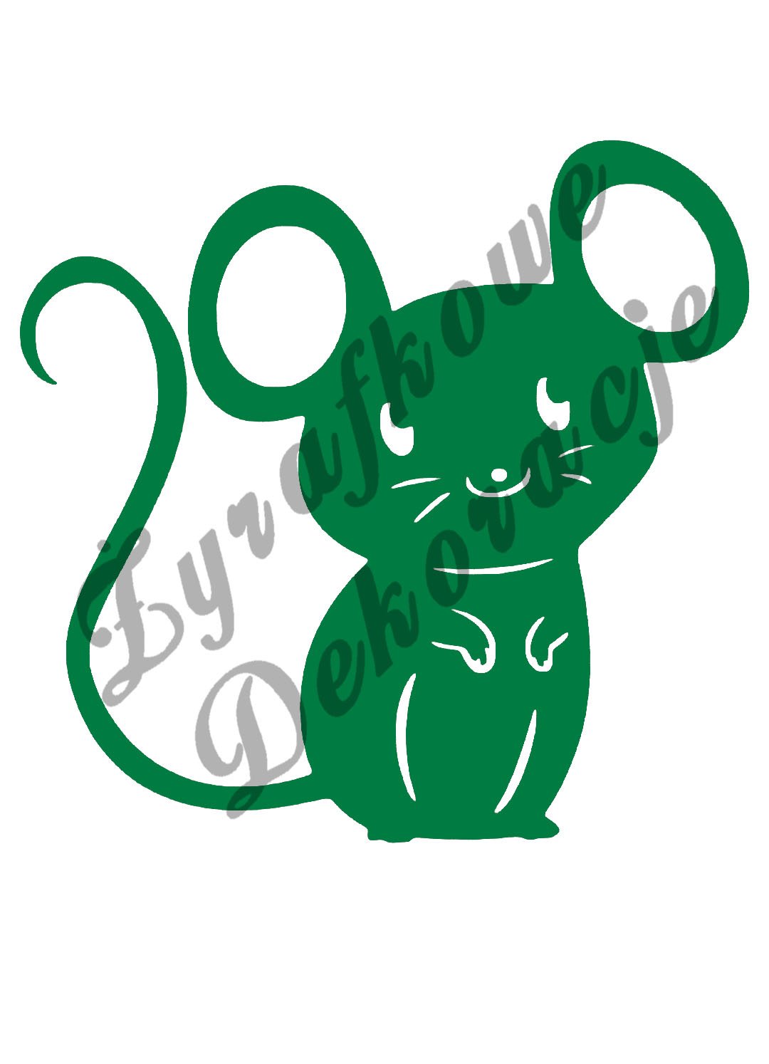 Mysz zielony