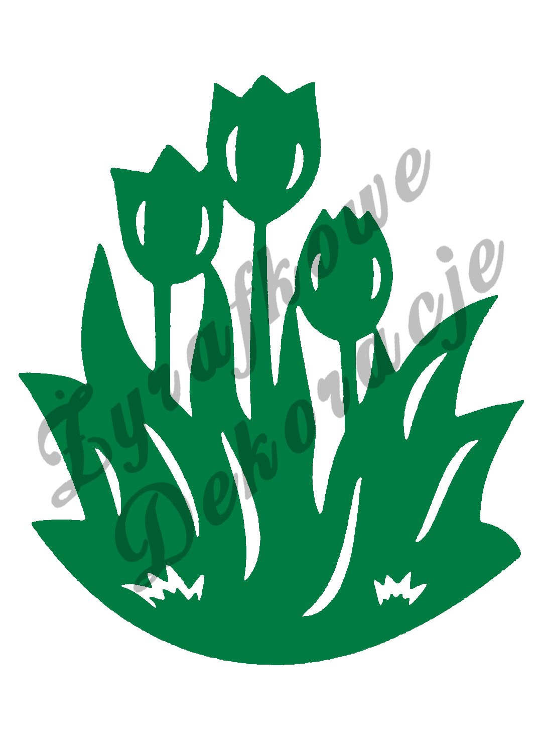 Tulipaniki zielony