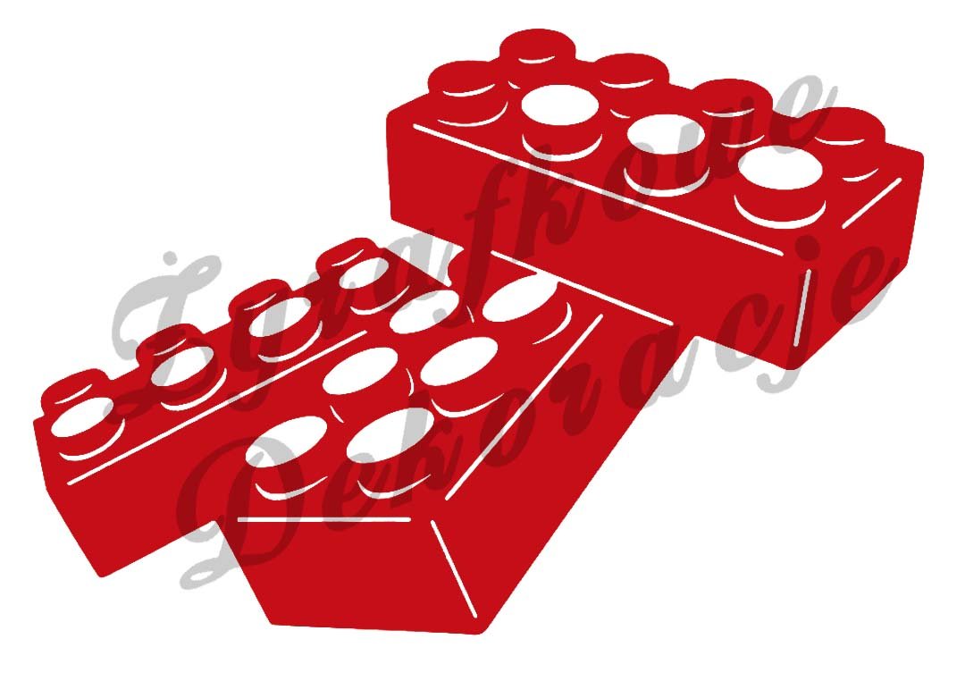 Lego czerwony