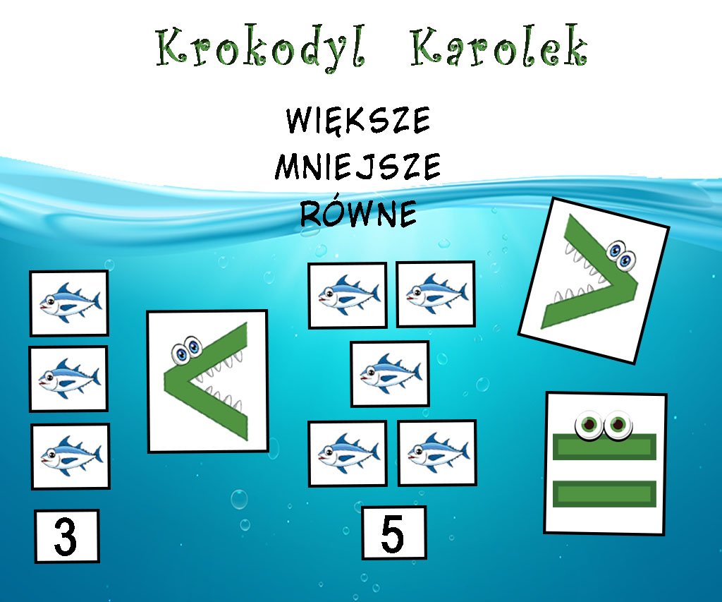 Większe mniejsze równe